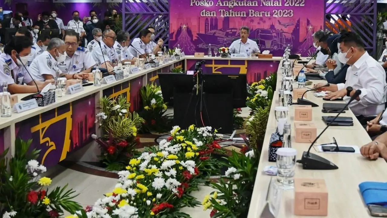 Kemenhub mencatat ada 593.771 penumpang sudah bepergian atau mudik menggunakan angkutan umum menjelang momen Natal 2022.