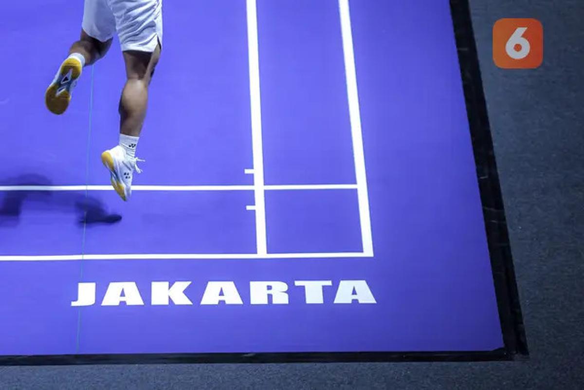 Foto: Nuansa Baru Indonesia Open 2025, Court Biru dan Karpet Abu-Abu
