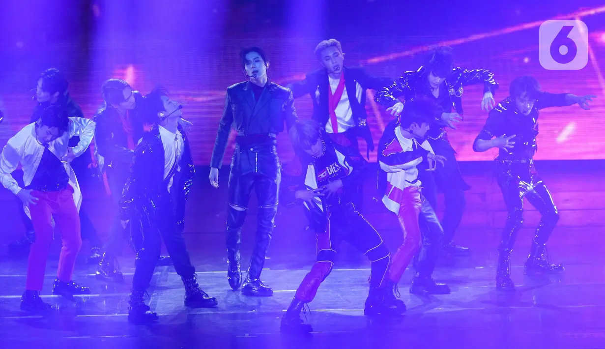 Sementara pada 2019 lalu, The Boyz pernah menggelar fan meeting atau jumpa penggemar pertama mereka di Jakarta. (Liputan6.com/Herman Zakharia)