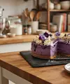 Ide Olahan Dessert dari Ubi Ungu (AI Generated)