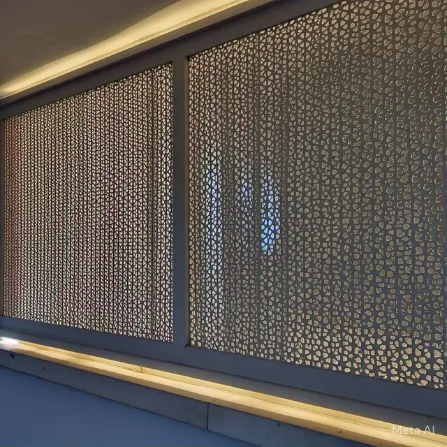 Pagar Aluminium Perforasi