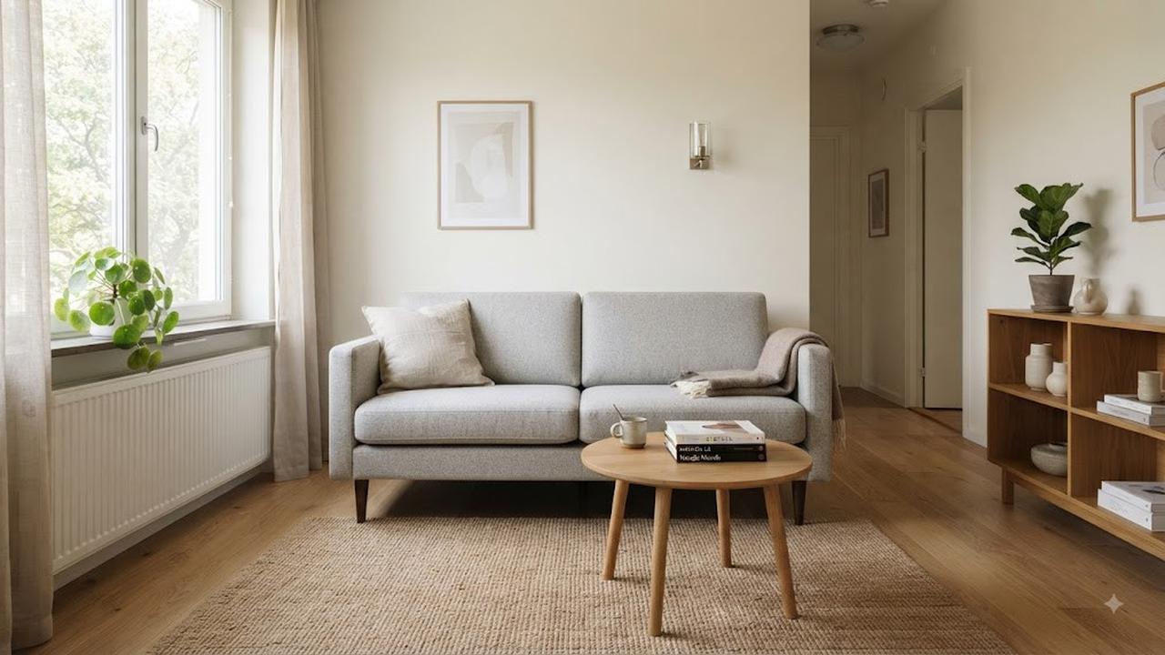 Sofa Proporsional untuk Kesan Lapang