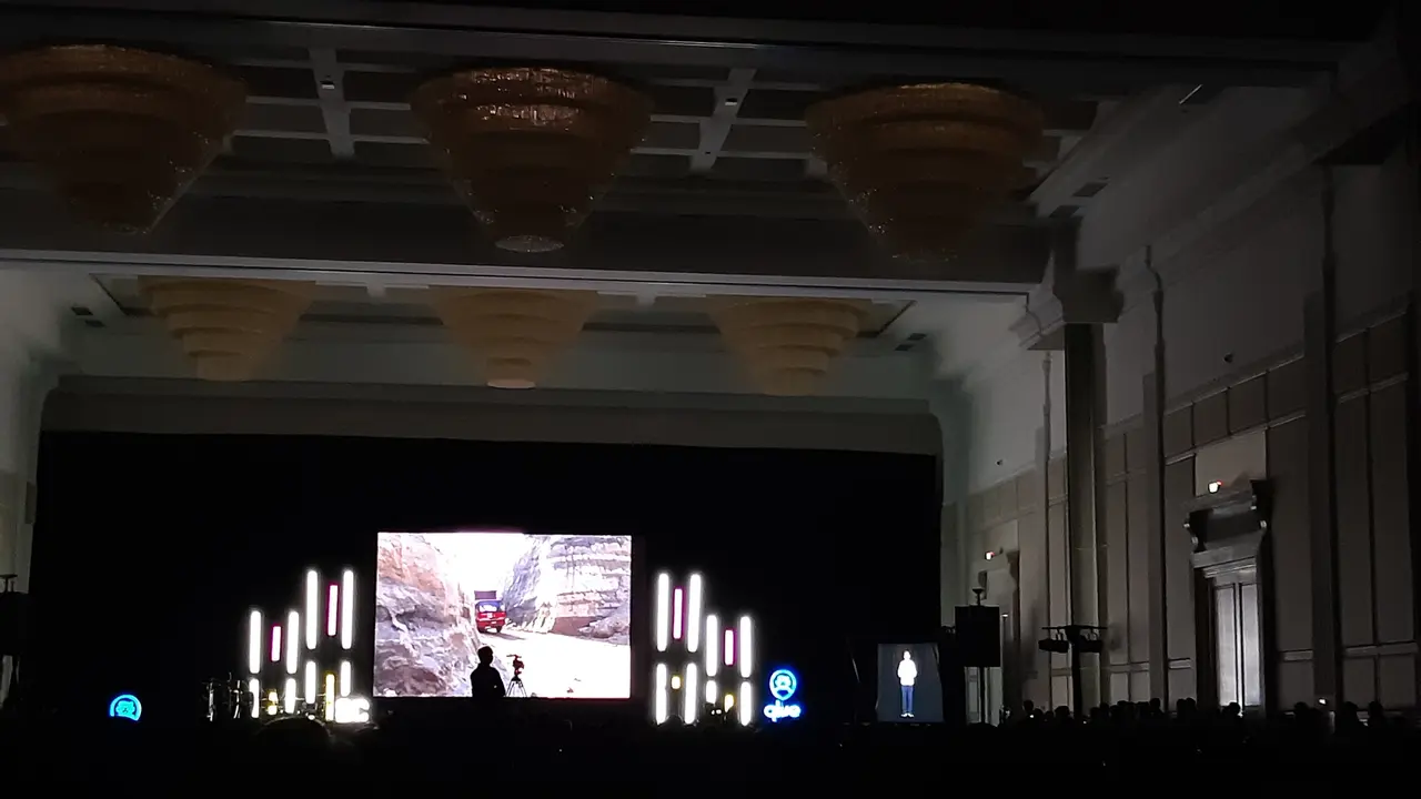 Presiden Joko Widodo (Jokowi), memberikan sambutan dalam acara deklarasi gerakan Smart Citizen di The Tribata, Jakarta, Kamis (28/3/2019). Dok Merdeka.com/Yayu Agustini Rahayu