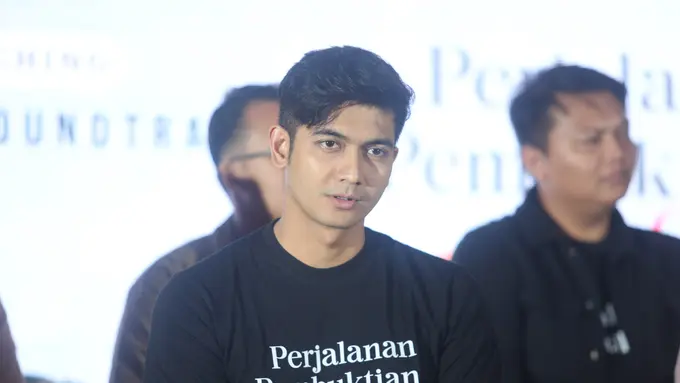 Teuku Ryan di konferensi pers film "Perjalanan Pembuktian Cinta". [Foto: Bayu Herdianto/KapanLagi]