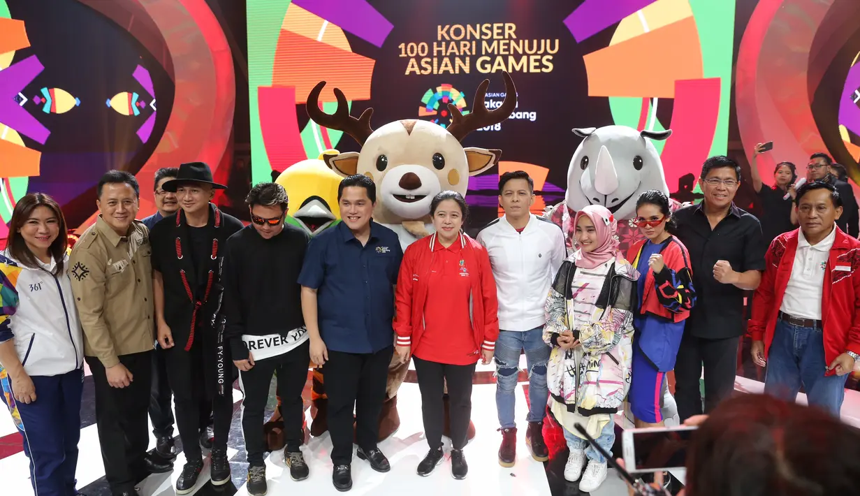 Konser 100 Hari Jelang Asian Games 2018