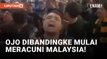 Viral! Suporter Malaysia Nyanyikan Lagu Ojo Dibandingke