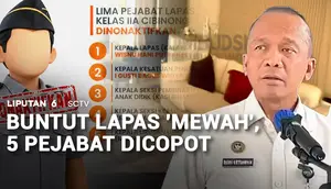 Buntut Lapas 'Mewah', 5 Pejabat Dicopot