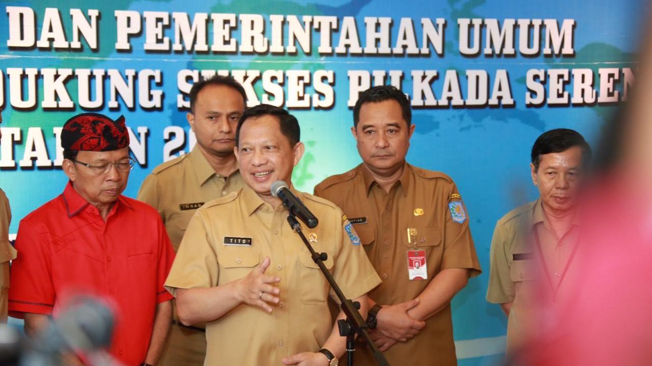 Mendagri Klarifikasi Berita Tentang 230 Petahana Potensial Salahgunakan Kekuasaan