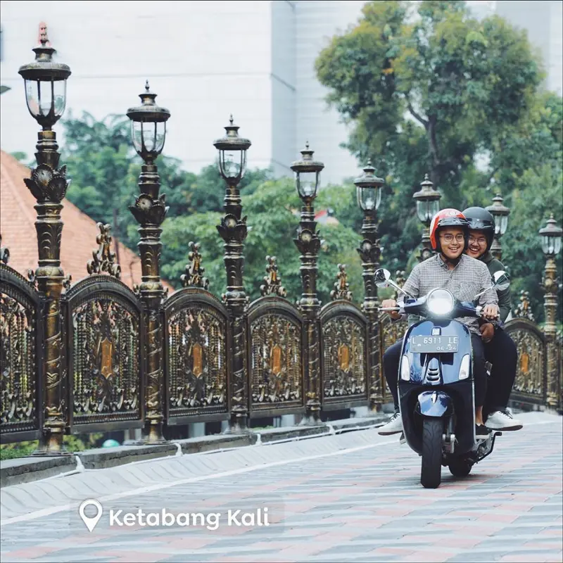 Potret Jembatan Ketabang Kali, Spot Foto Baru Bergaya Vintage