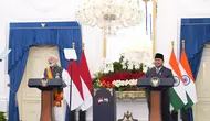 Prabowo dan Modi Sepakat Kembangkan Pelabuhan Sabang