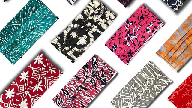 Wujud Masker Batik Buatan Produsen Asal Malaysia ...