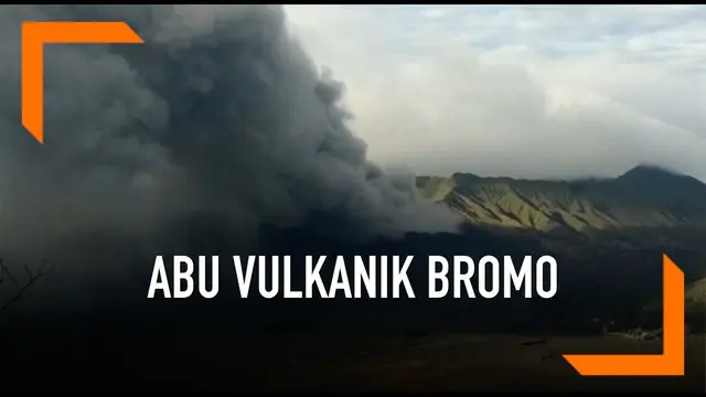 Aktivitas Gunung Bromo mengalami peningkatan. Abu vulkanik bercampur asap terus muncul dengan penampakan yang semakin tebal.