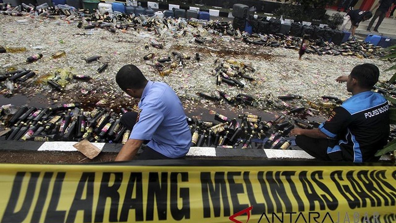 Trivia Ciu: Polres Purwakarta Sita Ratusan Botol dalam Operasi Cipta Kondisi, Tekan Peredaran Miras Ilegal
