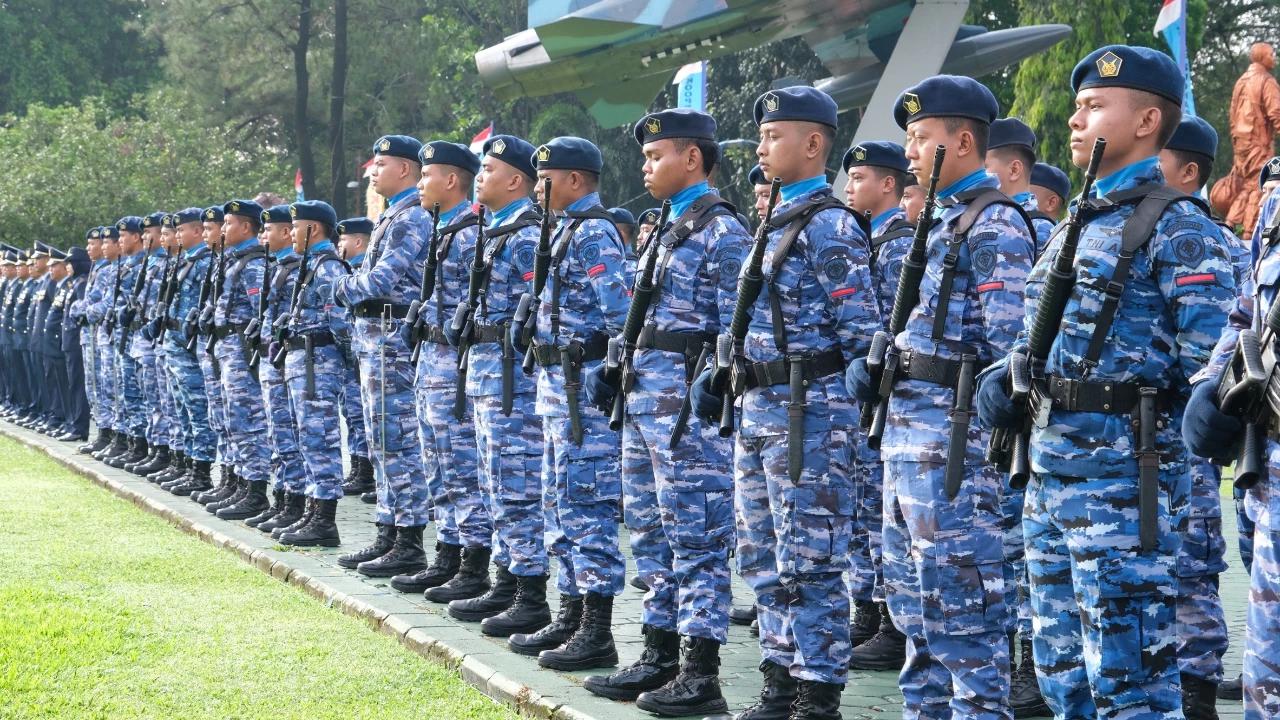 FOTO: Upacara HUT Ke 80 TNI AU Digelar di Makoopsudnas