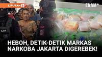 Operasi Besar! Petugas Bersenjata Gerebek Markas Narkoba Jakarta Timur