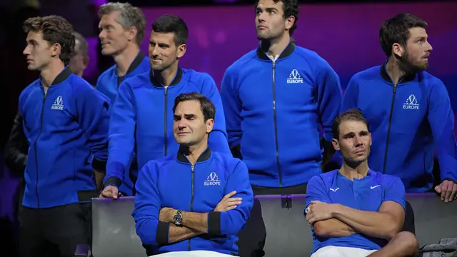 Roger Federer Menangis saat Pensiun dari Dunia Tenis