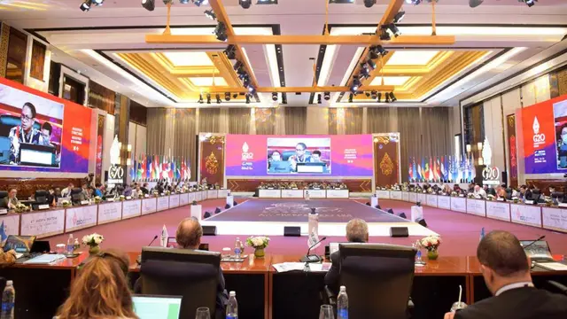Pertemuan Sherpa G20 keempat yang sekaligus merupakan pertemuan terakhir menyongsong KTT G20 dalam Presidensi G20 Indonesia, saat ini juga telah dilangsungkan di Jimbaran, Bali, pada 11-14 November 2022. (Dok ekon.go.id)
