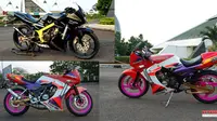 Modif Ringan Ninja 150 R: Duo Sahabat Kepincut Aliran Thai Style