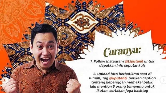 Bangga Batikan Bareng Liputan6, Ini Aksi 3 Influencer Generasi Cuan Pakai Batik