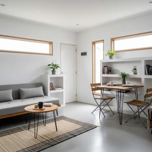 Desain Rumah Kecil Ala Bauhaus