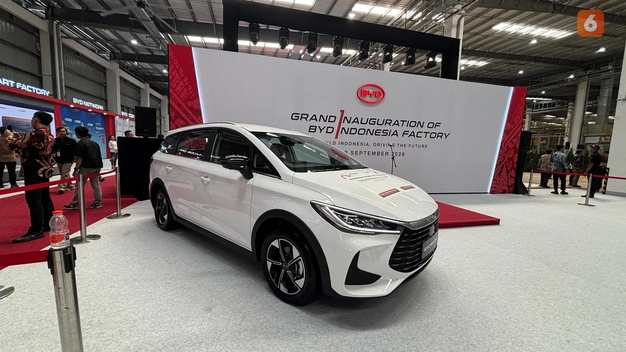 BYD Resmikan Pabrik di Subang