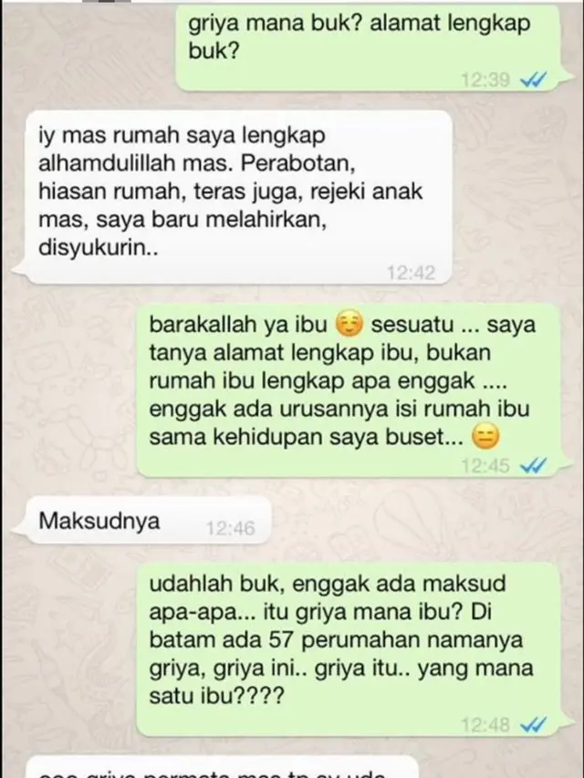 4 Isi Chat Kurir dengan Pelanggan Ini Bikin Kesal Sendiri