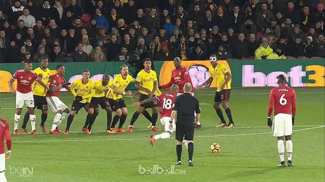 VIDEO: Highlights Premier League, Watford Vs Manchester United 2-4