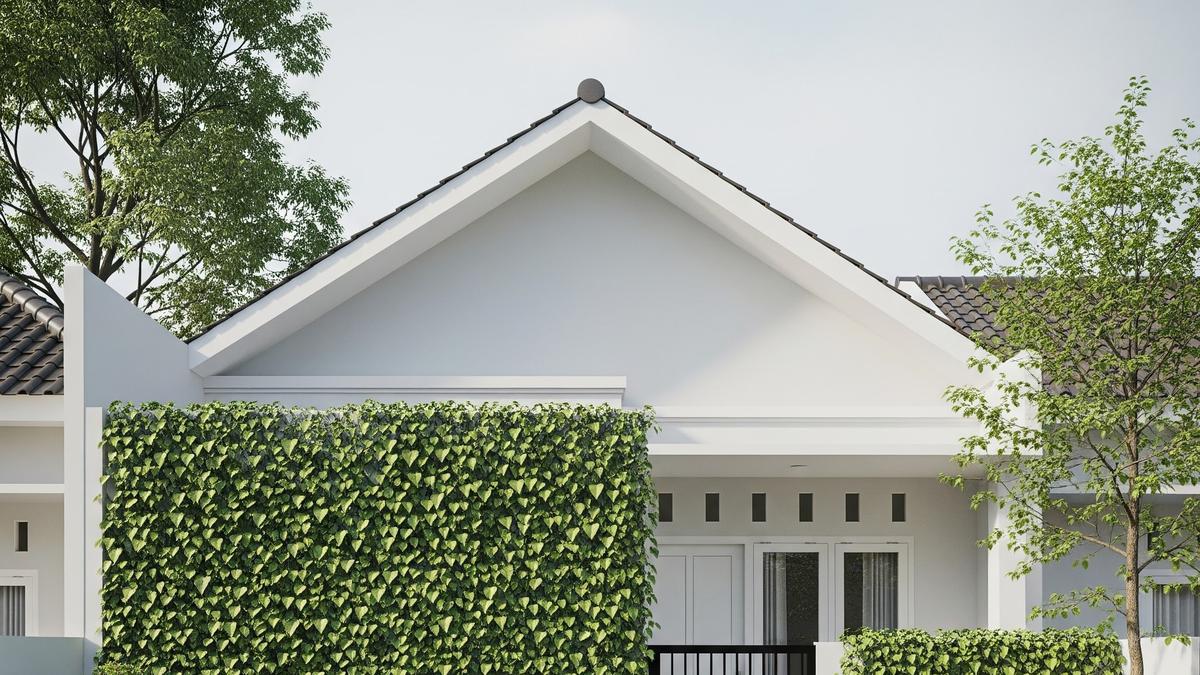 10 Model Pagar Rumah Tanaman Rambat Hidup Konsep Green Fence, Bikin Asri