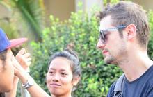 Hadiri JFC 2015, bule ini komplain tak dapat es krim gratis