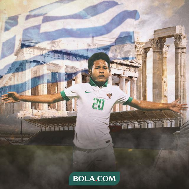 Ilustrasi - Bagus Kahfi nuansa Yunani