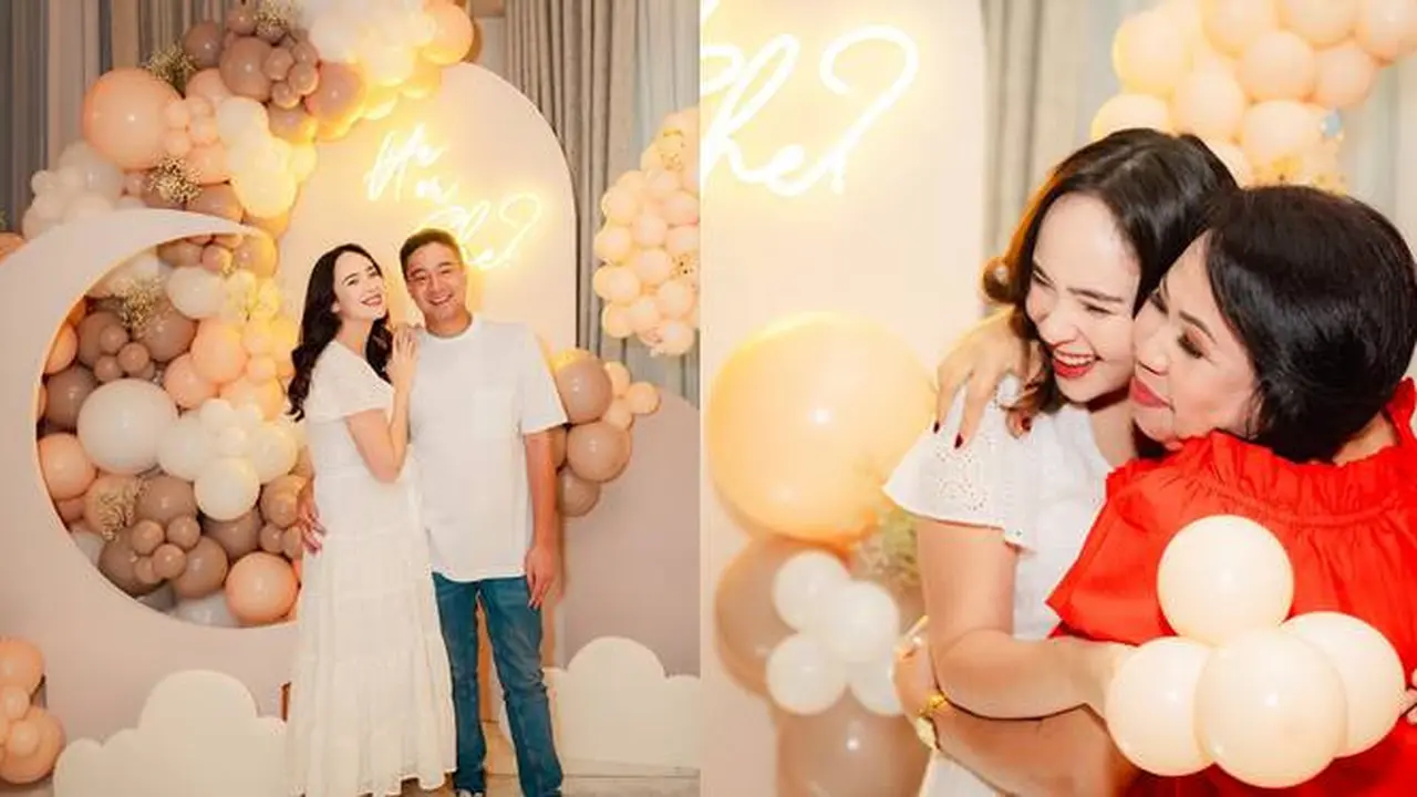 Hamil Anak Pertama, Ini 7 Momen Pamela Bowie Gelar Gender Reveal