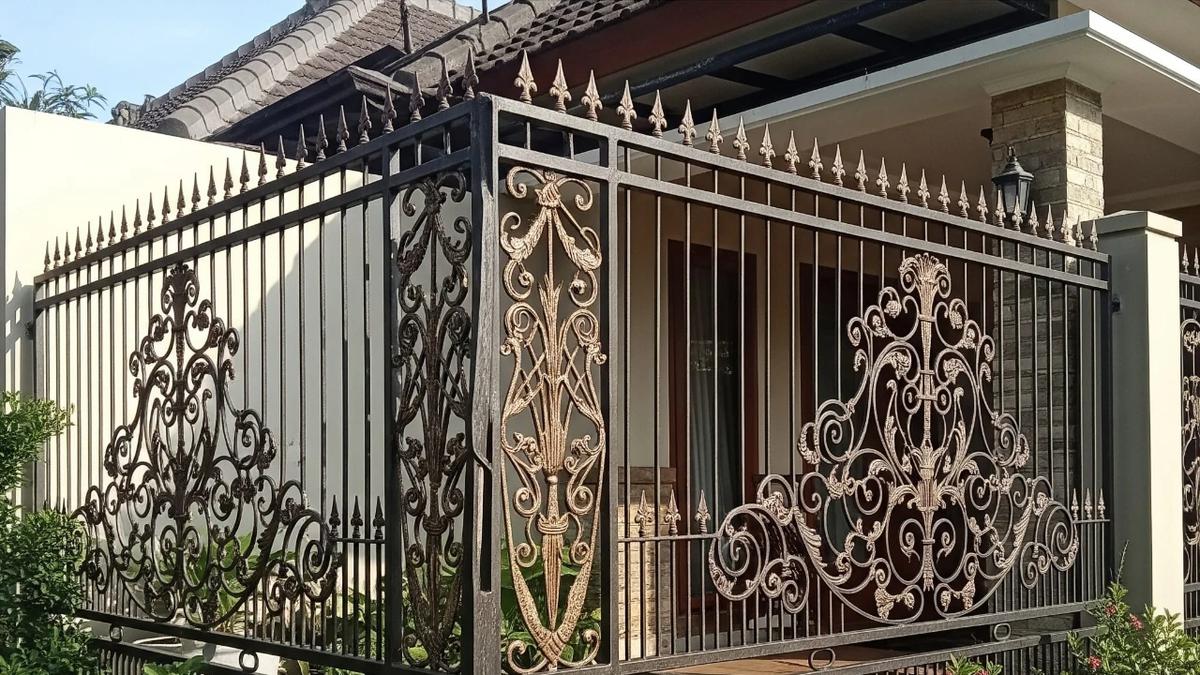 8 Model Pagar Besi Ujung Runcing Modern, Tampilan Elegan dengan Keamanan Lebih Optimal - merdeka.com