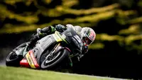 Pebalap Yamaha Tech 3, Johann Zarco, mampu tampil impresif pada MotoGP 2017 meski memakai motor YZR-M1 versi 2016. (Yamaha)