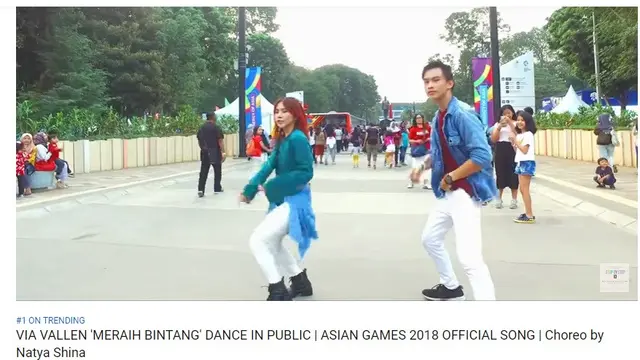 Natya dan Rendy, penari Indonesia yang jadi Trending di YouTube