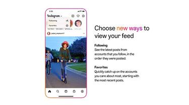 Opsi tampilan Feed baru Instagram (Dok. Instagram)