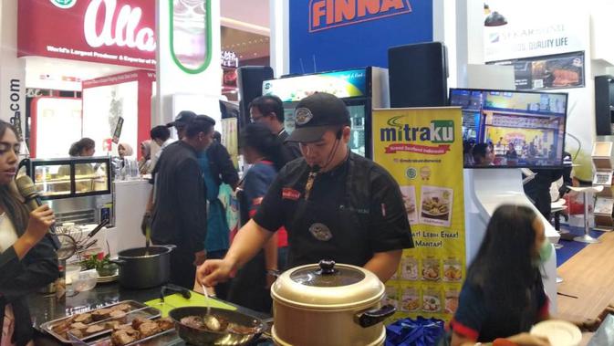 PT Sekar Bumi di Food Hotel Indonesia 2019. (foto: dok. Impact Medium)