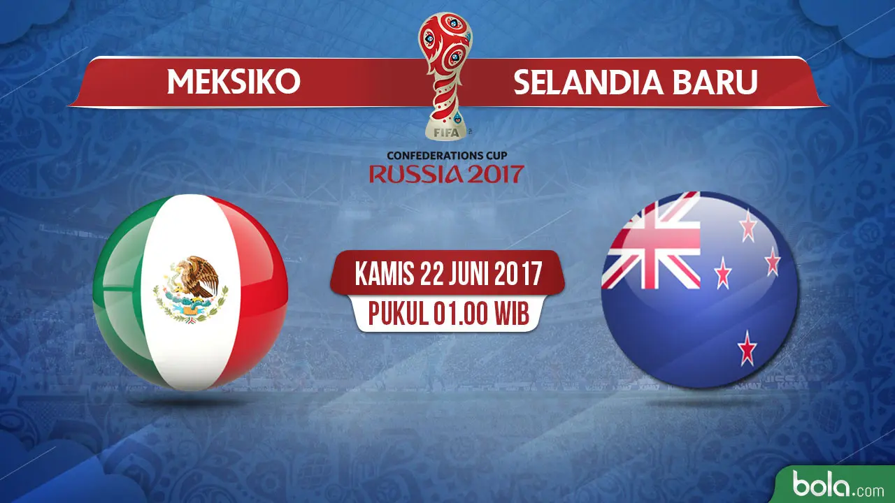 Meksiko vs Selandia Baru