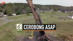 Sebuah cerobong asap sengaja diruntuhkan di Pell City, Alabama. Reruntuhan cerobong asap tersebut mengenai ekskavator. Tidak ada korban jiwa dalam insiden ini.