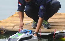FOTO: Melihat Keseruan Kontes Kapal Cepat Tak Berawak Nasional 2023