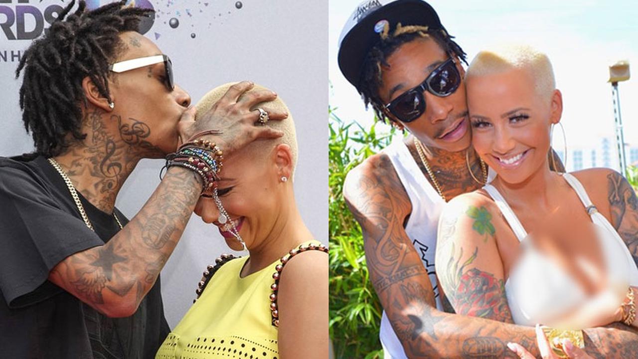 Wiz Khalifa dan Amber Rose