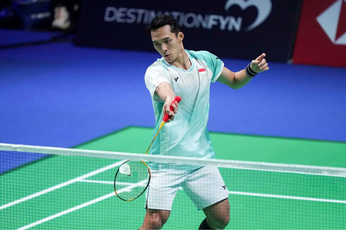 FOTO: Jonatan Christie Persembahkan Satu-Satunya Gelar untuk Indonesia di Denmark Open 2025