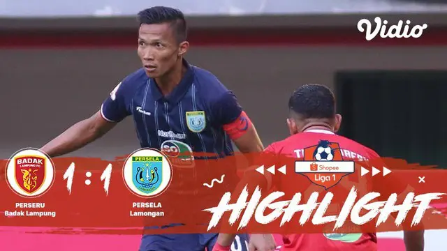 Berita video highlights Shopee Liga 1 2019 antara Perseru Badak Lampung FC melawan Persela Lamongan yang berakhir dengan skor 1-1, Rabu (11/9/2019).