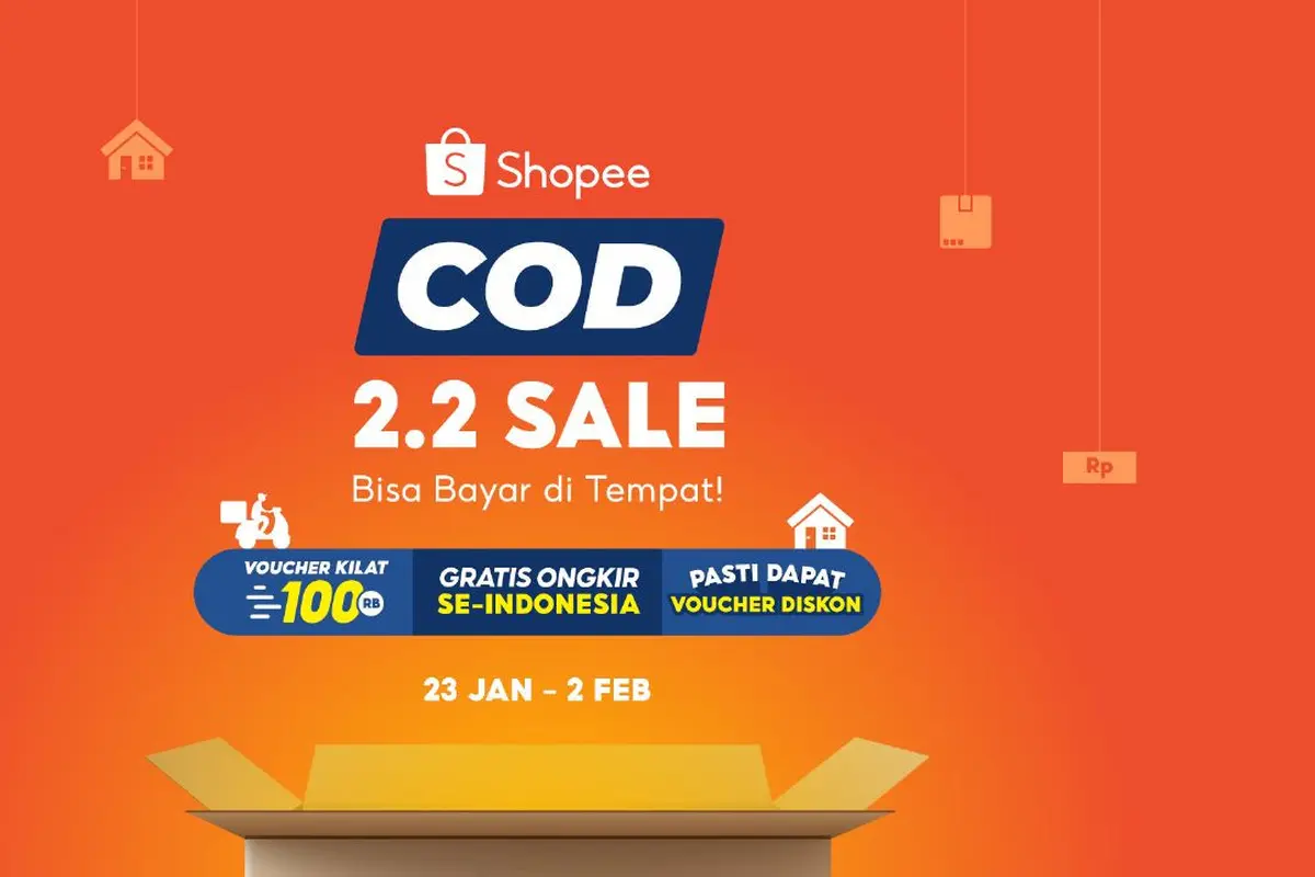 Tips Bijak Belanja Online, Bedakan Kebutuhan dan Keinginan bersama Shopee COD 2.2 Sale Yuk!