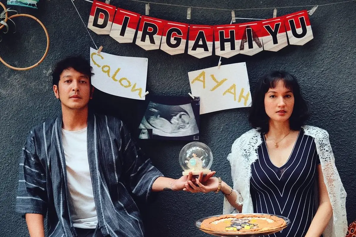 Nadine Chandrawinata hamil anak pertama. (Sumber: Instagram/nadinelist)