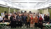 Sosialisasi cinta produk dalam negeri melalui gerakan nasional bangga buatan Indonesia di UMJ. (Istimewa)