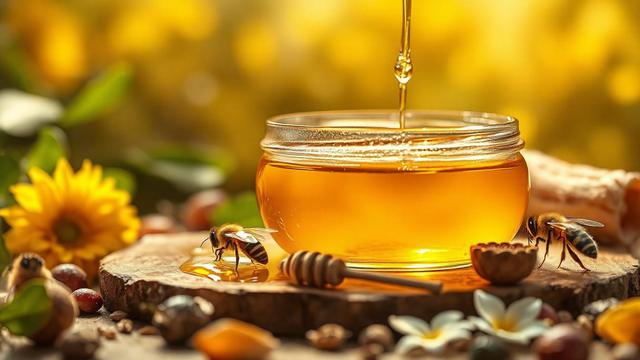 Ternyata, Madu Disebut dalam Al Quran dan Dikenal sebagai Obat Alami. Minum Madu Setiap Hari Baik bagi Kesehatan (Ilustrasi by AI)