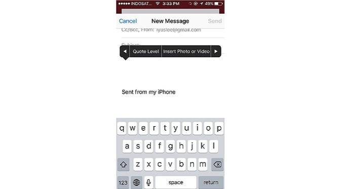 Cara Mudah Lampirkan Foto Dan Video Ke Email Di Ios Tekno Liputan6 Com
