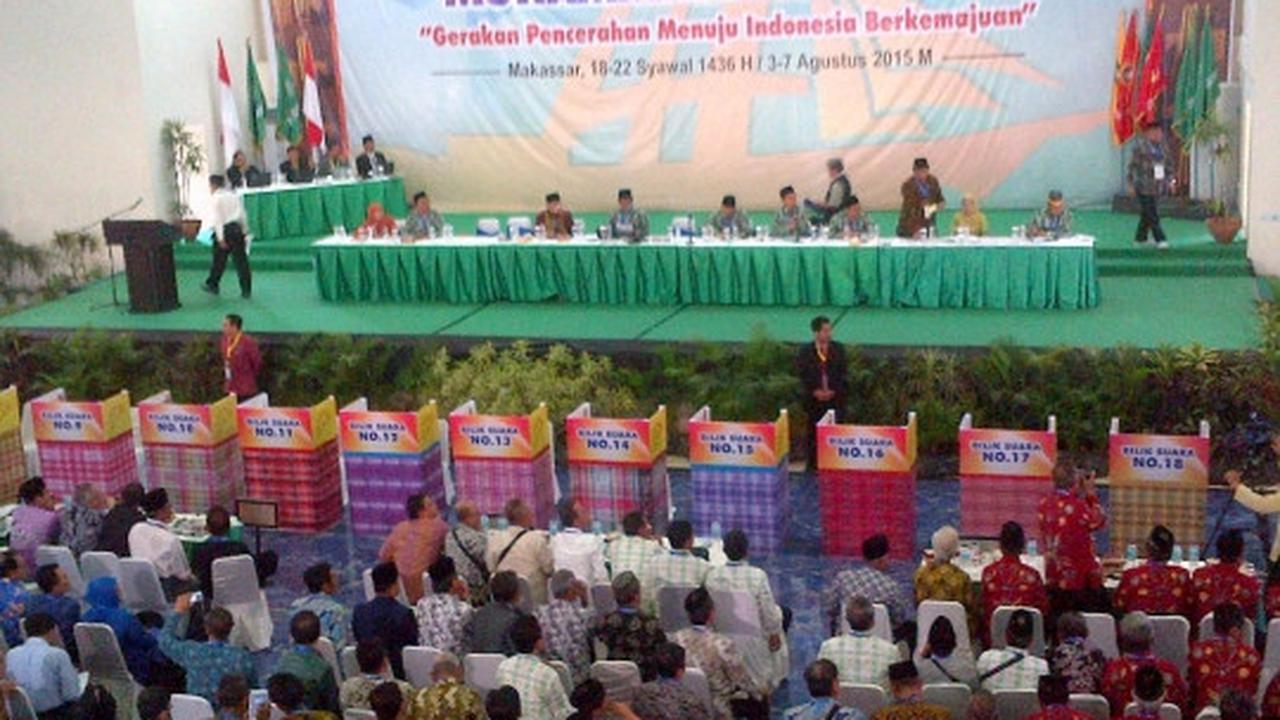 Memantau suasana pemilihan Pimpinan Pusat Muhammadiyah