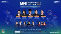 BRI Microfinance Outlook 2024/Istimewa.