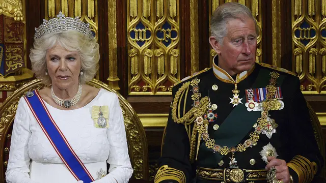 Ratu Camilla dan Raja Charles pada 2014. (Carl Court, Pool Photo via AP, file)
